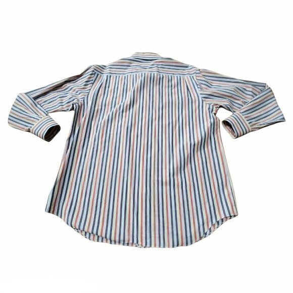 NEIMAN MARCUS Men's Long Sleeve Button Front Shirt Sz XL Extra Large Multi Color - Picture 2 of 4